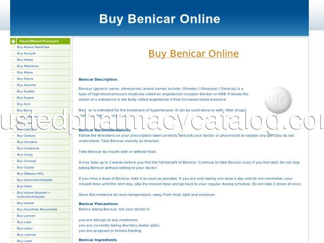 Purchase benicar