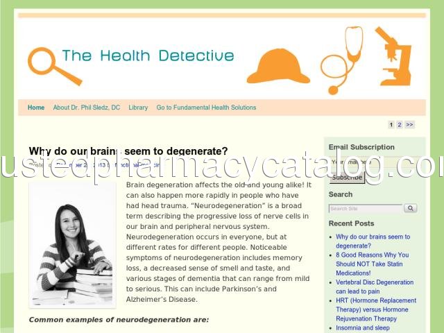 thehealthdetective.info